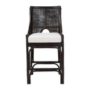 Hospitality furniture - Rattan Sloped-Arm Counter Stool - www.oroatrade.com