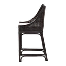 Hospitality furniture - Rattan Sloped-Arm Counter Stool - www.oroatrade.com