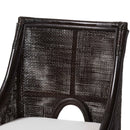 Hospitality furniture - Rattan Sloped-Arm Counter Stool - www.oroatrade.com