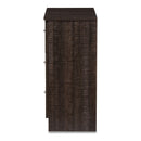 Hospitality furniture - Brown Wooden 3-Drawer Chest - www.oroatrade.com
