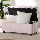 Hospitality furniture - Velvet Storage Bench - www.oroatrade.com