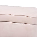 Hospitality furniture - Velvet Storage Bench - www.oroatrade.com