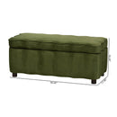 Hospitality furniture - Velvet Storage Bench - www.oroatrade.com