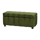 Hospitality furniture - Velvet Storage Bench - www.oroatrade.com