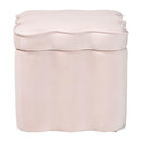 Hospitality furniture - Scalloped Storage Ottoman - www.oroatrade.com