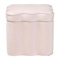 Hospitality furniture - Scalloped Storage Ottoman - www.oroatrade.com