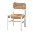 Hospitality furniture - White Mahogany Bohemian Dining Chair - www.oroatrade.com