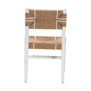 Hospitality furniture - White Mahogany Bohemian Dining Chair - www.oroatrade.com
