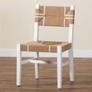 Hospitality furniture - White Mahogany Bohemian Dining Chair - www.oroatrade.com