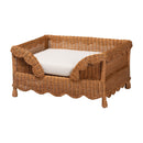 Hospitality furniture - Natural Rattan Pet Bed - www.oroatrade.com
