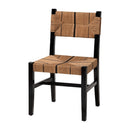 Black Mahogany Bohemian Dining Chair | Bali Loom Prita