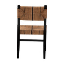 Black Mahogany Bohemian Dining Chair | Bali Loom Prita