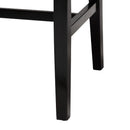 Black Mahogany Bohemian Dining Chair | Bali Loom Prita