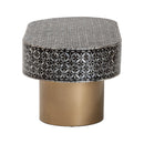 Hospitality furniture - Capiz Shell Oval Coffee Table - www.oroatrade.com
