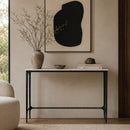 Hospitality furniture - White Marble Console Table - www.oroatrade.com