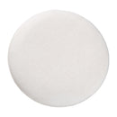 Hospitality furniture - White Padded Round Cocktail Ottoman - www.oroatrade.com