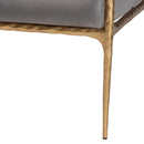 Hospitality furniture - Gray Velvet Lounge Chair - www.oroatrade.com