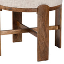 Hospitality furniture - Round Fabric Cushioned Ottoman - www.oroatrade.com