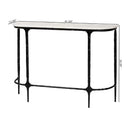 White Marble Console Table | Bali Loom Edsel