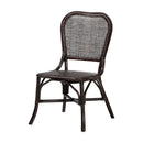 Latticed Back Rattan Dining Chair | Bali Loom Irene