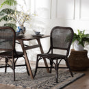 Latticed Back Rattan Dining Chair | Bali Loom Irene