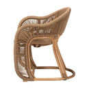 Hospitality furniture - Rattan Indoor/Outdoor Barrel-Back Accent Chair - www.oroatrade.com