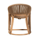Hospitality furniture - Rattan Indoor/Outdoor Barrel-Back Accent Chair - www.oroatrade.com