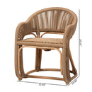 Hospitality furniture - Rattan Indoor/Outdoor Barrel-Back Accent Chair - www.oroatrade.com