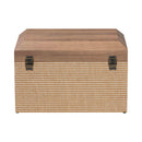 Hospitality furniture - Woven Exterior Storage Trunk - www.oroatrade.com