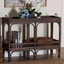 Woven Rattan Console Table | Bali Loom Lombok