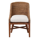 Hospitality furniture - Woven Seagrass Dining Chair - www.oroatrade.com