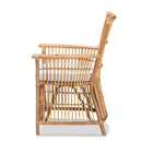 Hospitality furniture - Padded Seat Rattan Accent Chair - www.oroa.com