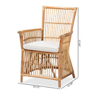 Hospitality furniture - Padded Seat Rattan Accent Chair - www.oroa.com