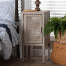 Hospitality furniture - Handwoven Rattan Bedside Table - www.oroatrade.com