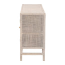 Hospitality furniture - Gray Rattan 3-Drawer Cabinet - www.oroatrade.com