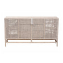 Hospitality furniture - Gray Rattan 3-Drawer Cabinet - www.oroatrade.com
