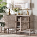 Hospitality furniture - French Gray 2-Door Cabinet - www.oroatrade.com