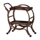 Hospitality furniture - Handwoven Rattan Kitchen Cart - www.oroatrade.com
