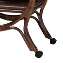 Hospitality furniture - Handwoven Rattan Kitchen Cart - www.oroatrade.com