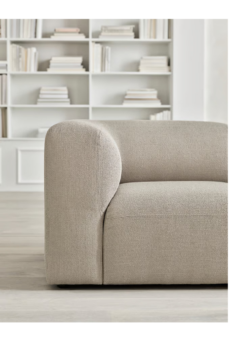 Modern Minimalist 2-Unit Modular Sofa | Bolia Angle | Oroatrade.com