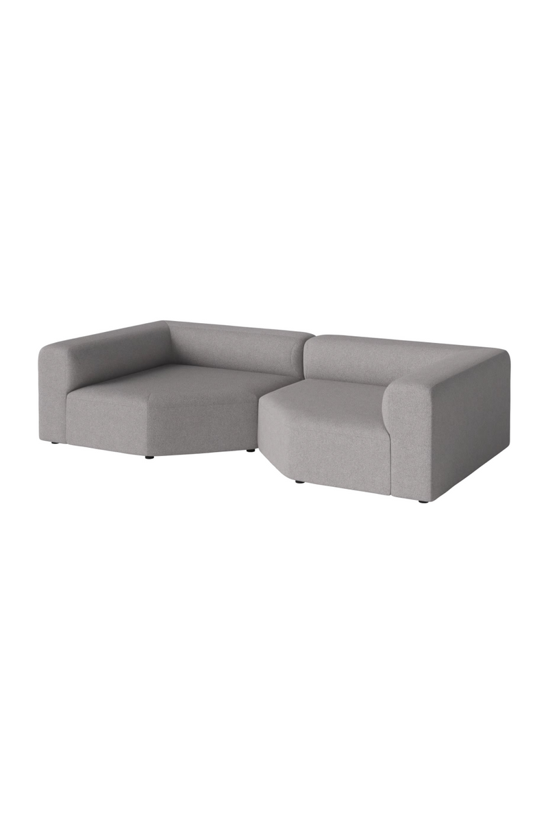 Modern Minimalist 2-Unit Modular Sofa | Bolia Angle | Oroatrade.com