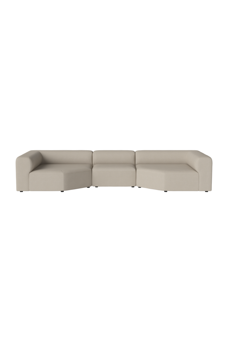 Modern Minimalist 3-Unit Modular Sofa L | Bolia Angle | Oroatrade.com