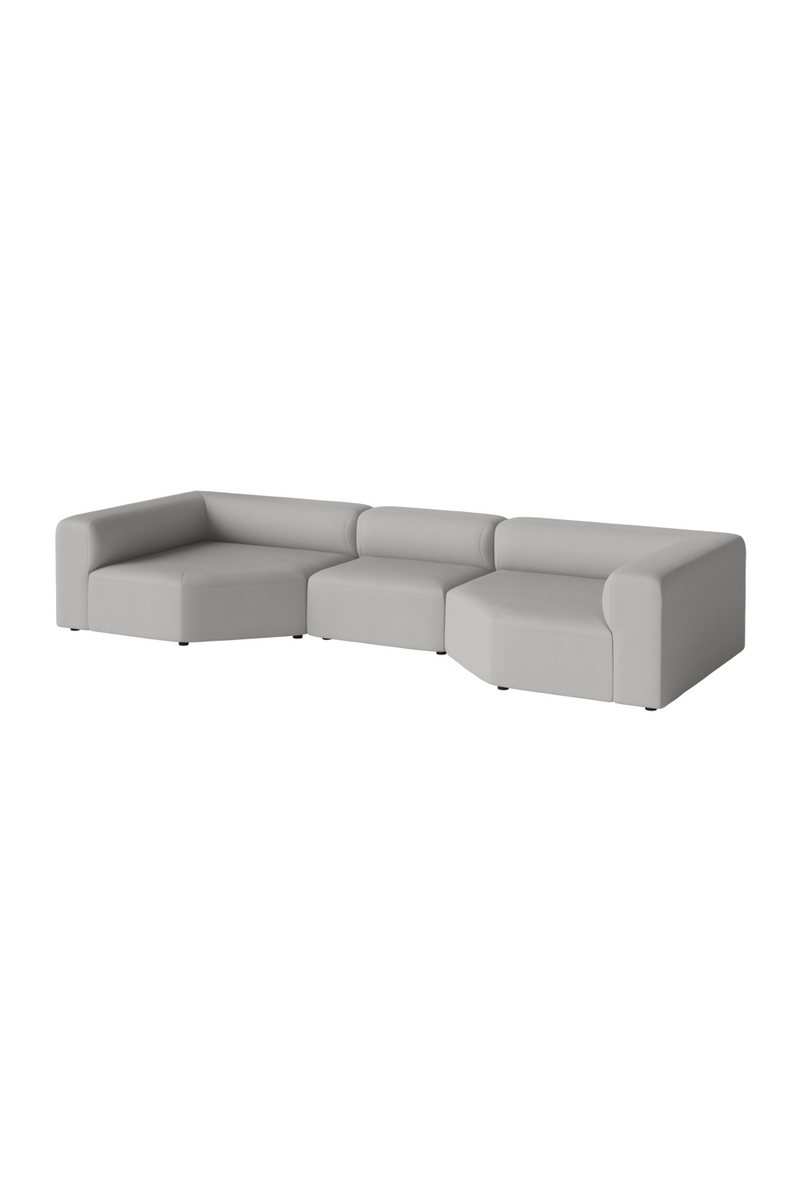 Modern Minimalist 3-Unit Modular Sofa L | Bolia Angle | Oroatrade.com