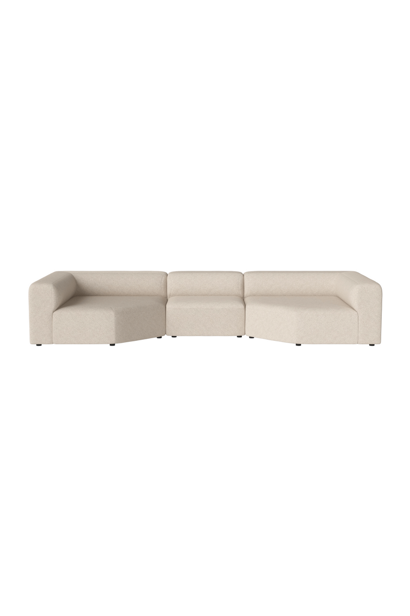 Modern Minimalist 3-Unit Modular Sofa L | Bolia Angle | Oroatrade.com