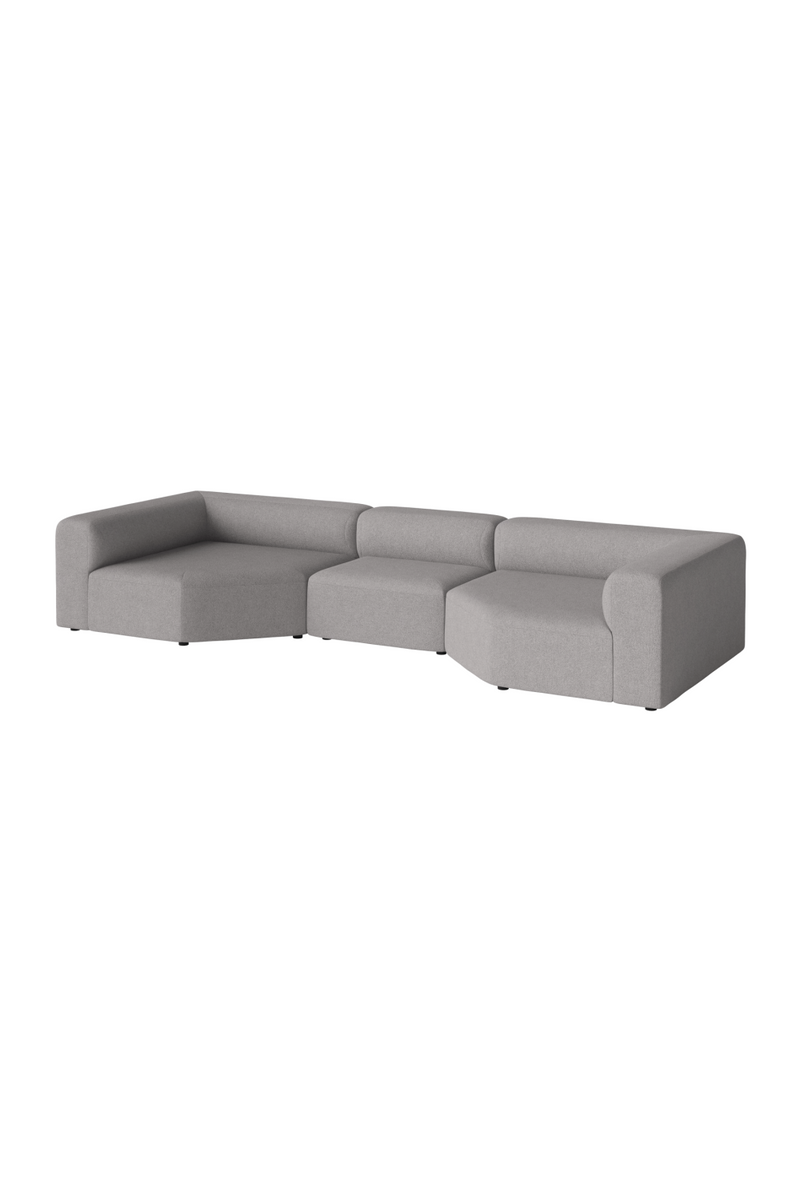 Modern Minimalist 3-Unit Modular Sofa L | Bolia Angle | Oroatrade.com