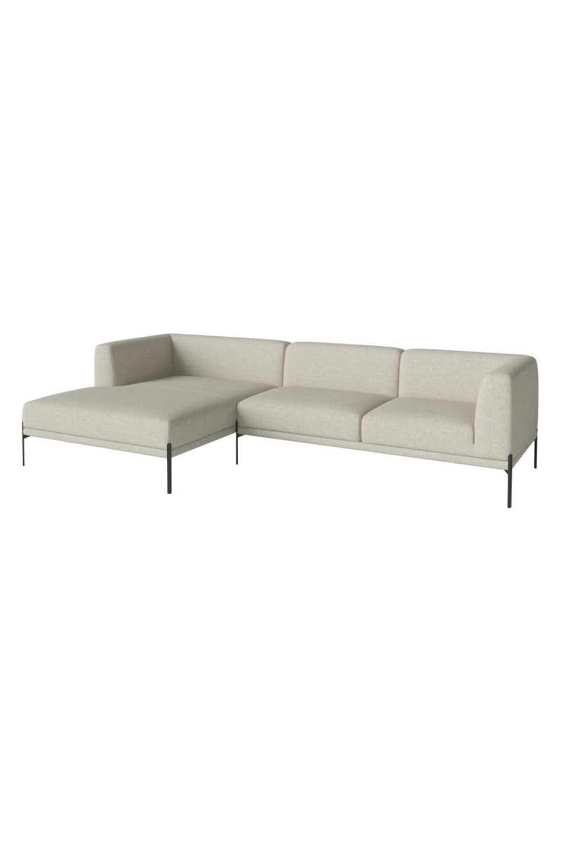 3-Seater with Left Chaise Longue | Bolia Caisa | Oroatrade.com