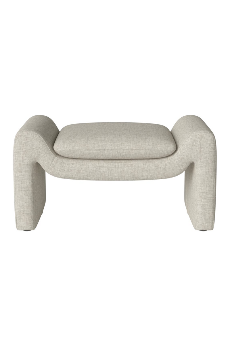 Sculptural Modern Footstool | Bolia Mielo | Oroatrade.com