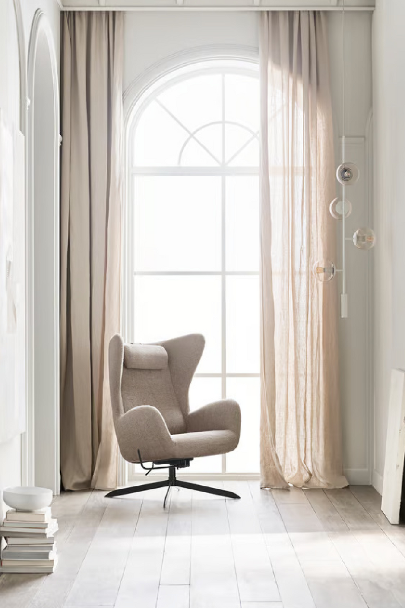 Modern Swivel Wing Chair | Bolia Solo