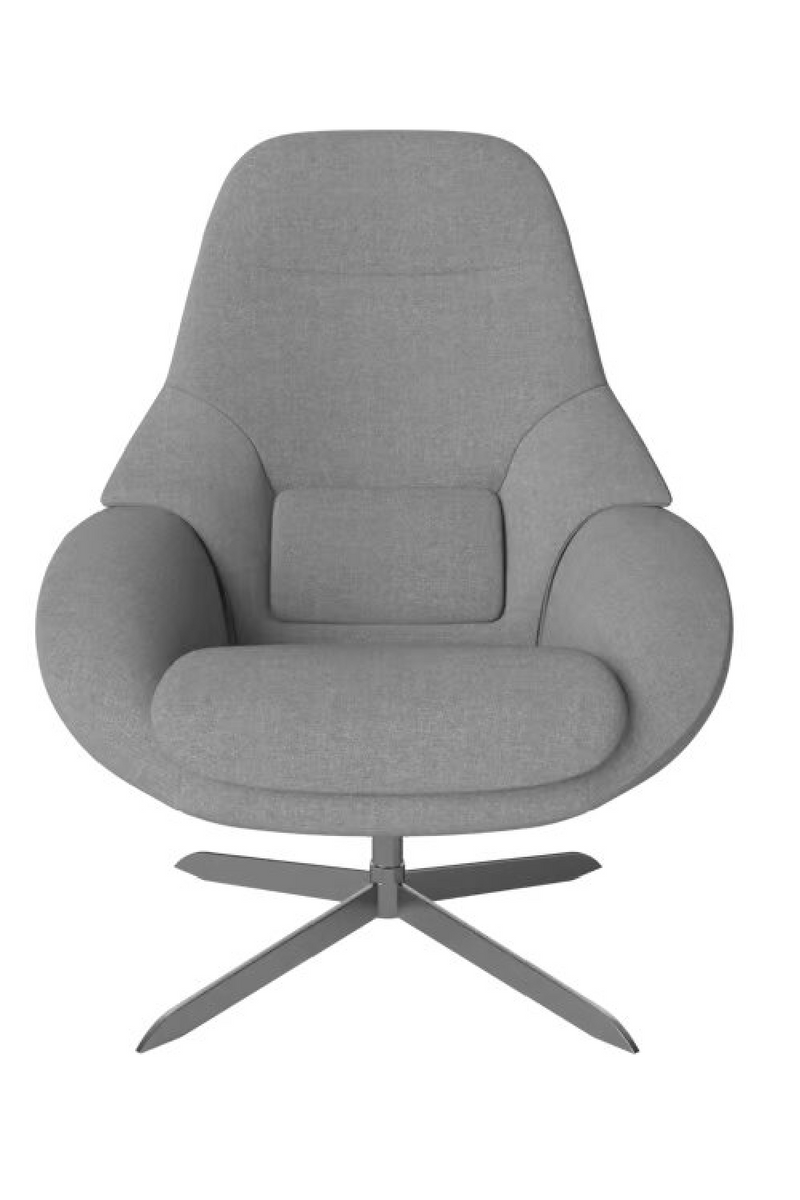 Flat Woven Swivel Armchair | Bolia Saga Grand | Oroatrade.com