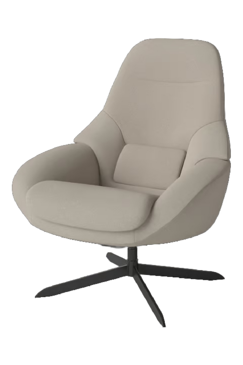 Flat Woven Swivel Armchair | Bolia Saga Grand | Oroatrade.com